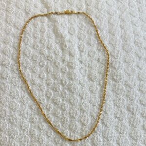 Elegant Gold Necklace, new in bag
